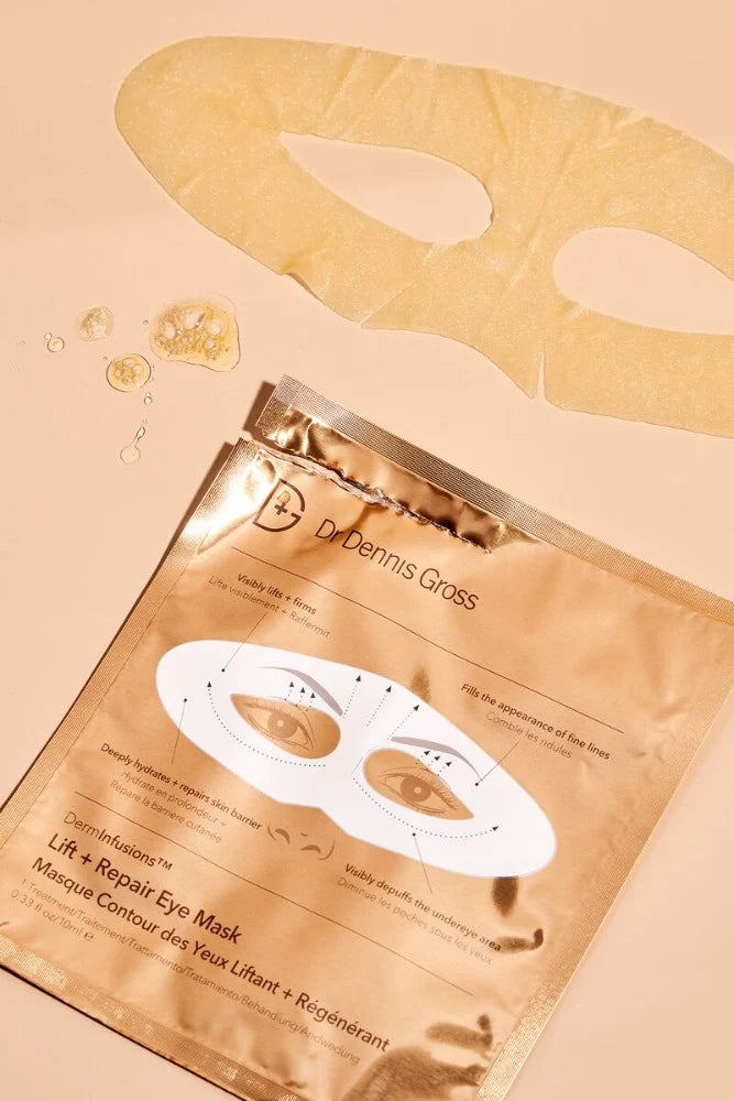 DermInfusions™ Lift + Repair Eye Mask 4 stk